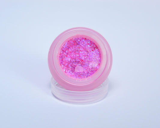 Neon Garden Glitter Pot