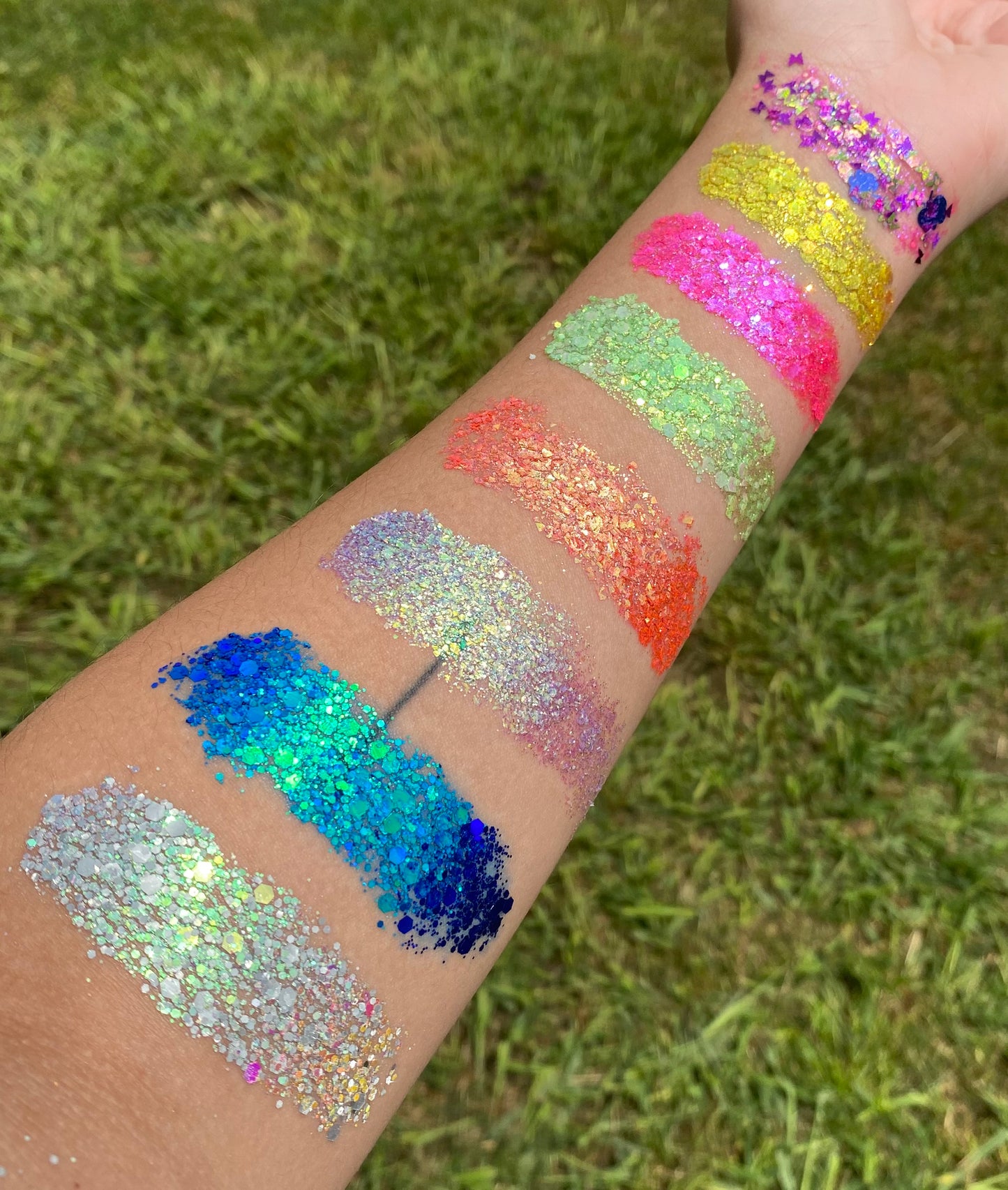 Cosmic Meadow Glitter Pot